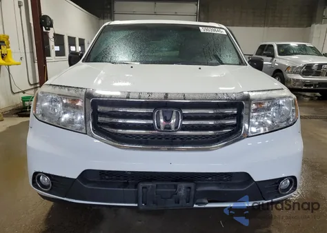 2012 Honda Pilot Exl z USA, uszkodzony, nr VIN 5FNYF4H54CB085424